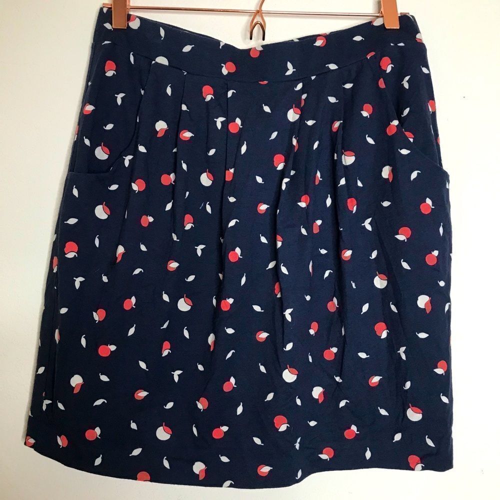 Boden soft jersey peach skirt‎